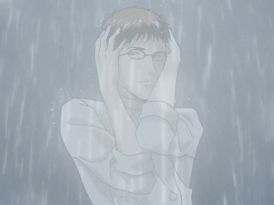 Ono seduces Chikage in the rain.