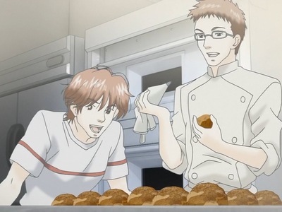 Ono becomes Eiji's mentor in the pastry shop.