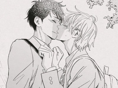 Yuma and Sakura kiss in the manga.