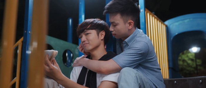 BOYS is a Hong Kong BL series about two young actors in a theatre play.