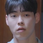 Minwoo is portrayed by a Korean actor.