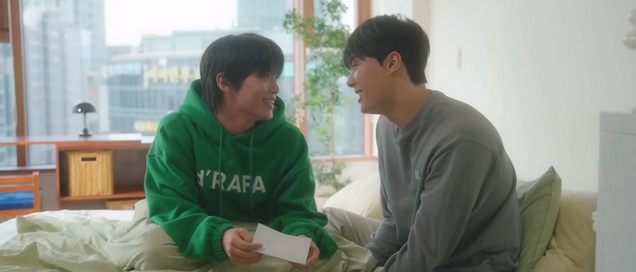 Checkered Shirt 2 is the second season for the Korean BL series. This sequel continues the couple's love story. They seem happy together, but an ex-boyfriend's rumours stir up trouble between them.