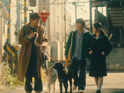 Hatano, Sakuta, and Hotaru form a chosen family.