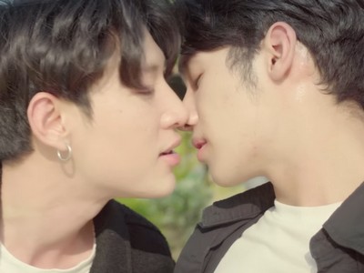 To and Jay come close to kissing.