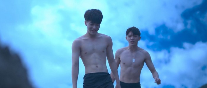 Deep Ocean is a Taiwanese short gay movie about two high school swimmers. The main character has a secret crush on his best friend and former teammate.