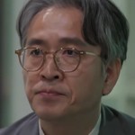 The principal is portrayed by a Korean actor.