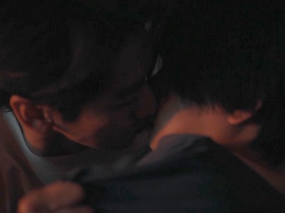 Takara and Yujin kiss in Double Episode 8.