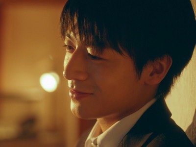 Shiono smiles after confessing his feelings.