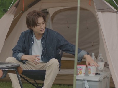 Mitsuru goes camping after Koichi's death.