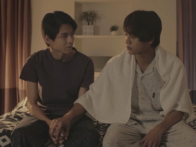 Mitsuru and Koichi are in the bedroom.