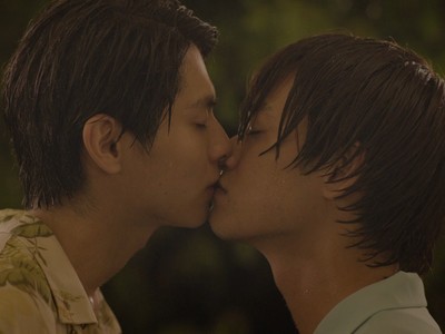 Mitsuru and Koichi share their first kiss in Eternal Yesterday Episode 3.
