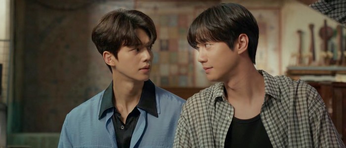 Four Hands, Two Sonatas (포핸즈) is a Korean series about two teenage pianists in a music school. Their instructor thinks they can learn from each other and encourages them to perform together.