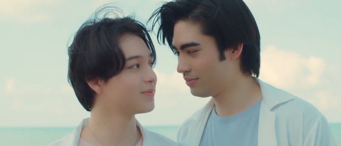 Wayu and Thanu go on vacation in the Thai BL series Gen Y 2.