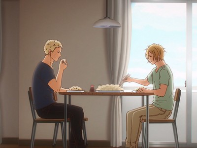 Akihiko and Haruki become roommates in the Given movie.