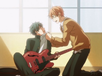 Uenoyama and Mafuyu are high school classmates who join a band together.