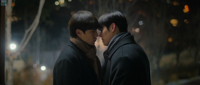 Gray Shelter is a Korean BL series about two stepbrothers reuniting in their adulthood.