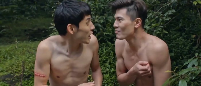 Shao Fei and Tang Yi get shirtless frequently in HIStory 3: Trapped.