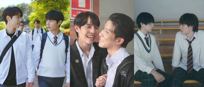 Some popular high school BL series include Light On Me, The Eclipse, and Our Youth.