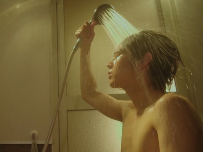 Nagisa gets shirtless and takes a shower in Episode 2.