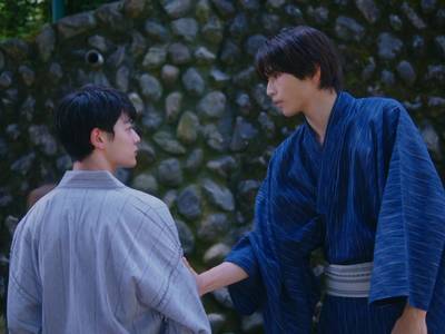 Kouhei and Taichi confess their feelings in the I Hear the Sunspot ending.