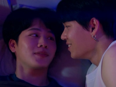 Mark's parents finally approve of their son's relationship in the Love Mechanics ending.
