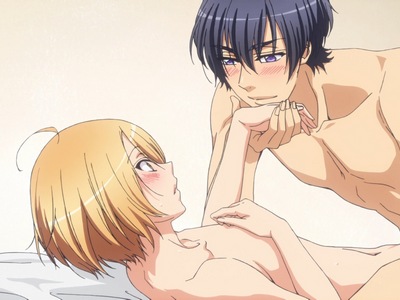 Izumi and Ryouda have sex in the final episode of Love Stage.