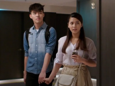 Xi Jia takes her boyfriend to a hotel room, believing Hua Hua is actually Xiao Chi.