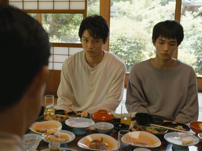 Eiji's dad opposes his son's relationship with a man.