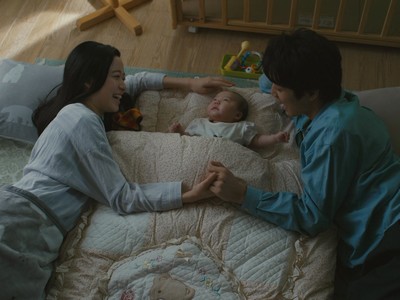 Mieko builds a family with Eiji.