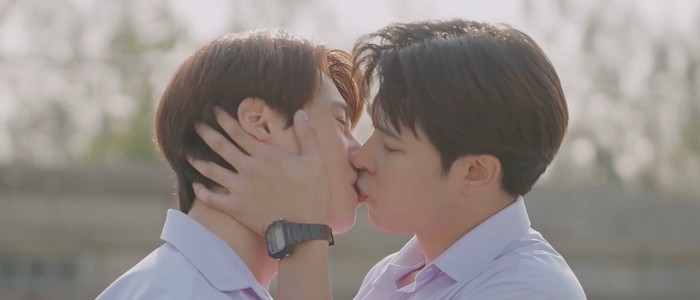 My Grandpa Is a BL Writer about a retired author who starts writing gay fiction to make money. He uses his grandson's romantic experiences as the inspiration for his story.