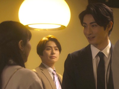Nozue and Togawa attend a couple's mixer in Old Fashion Cupcake Episode 4.
