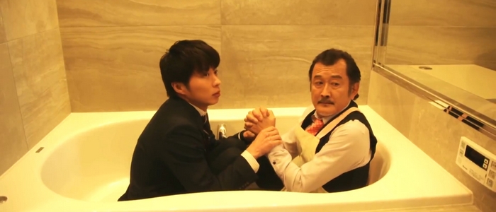 Haruta and Kurosawa together in a bathtub, because why not?