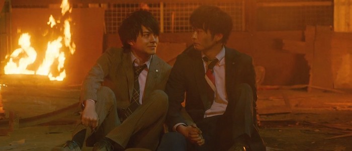 Haruta and Maki drift apart in the Ossan's Love: Love or Death movie.