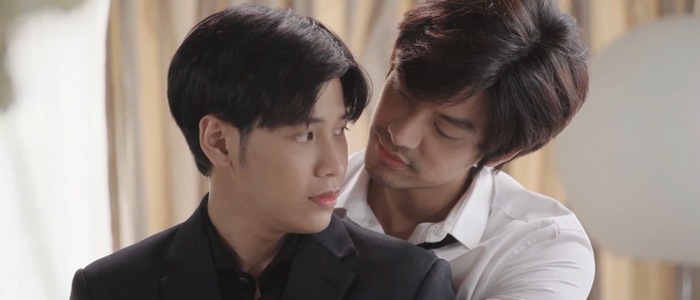 Maze and Phap have an office romance in the Thai BL drama Paint with Love.