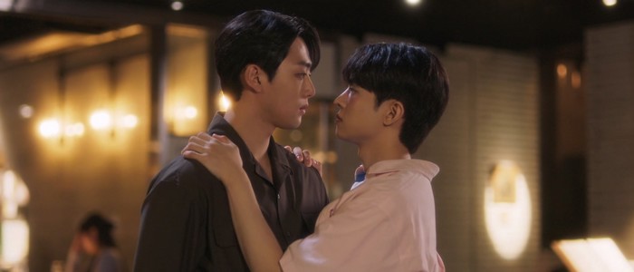 Peach Trap is a Korean BL series with an unemployed lead who recently lost his job. His former manager, his best friend, and the coffee shop owner all have a romantic interest in him.