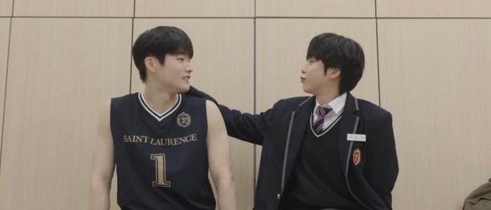 Saint Laurence Academy is a Korean BL series about a prestigious high school. The lead is the top student of his class, but nobody knows that he's involved in a forbidden romance.