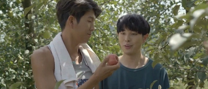 Dongsyu and Inpyo have a countryside romance in Korean BL movie Some More.