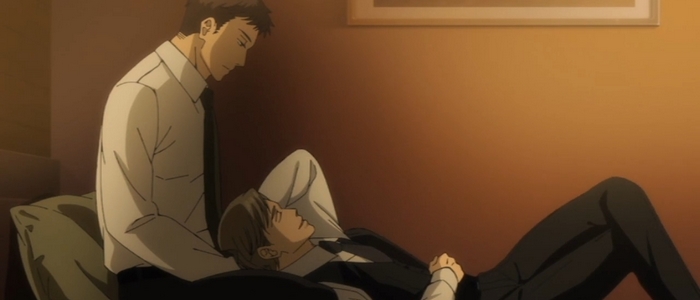 Yashiro and Doumeki share an unhealthy relationship in this movie.