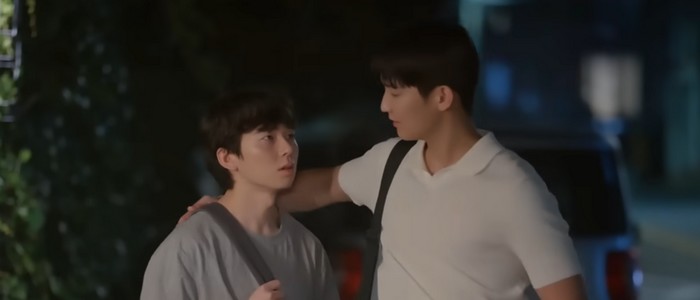Unfollow is a Korean BL short series where the main character accidentally follows a popular student's social media account. His classmate teases him about it, but the teasing soon turns into flirting.