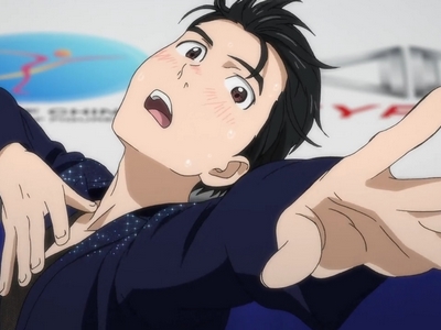 Yuri puts on a great skating performance and gives it his all.